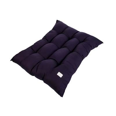 Almofadão Urban Puppy para Cães Gomo Sarja Lisa Marinho