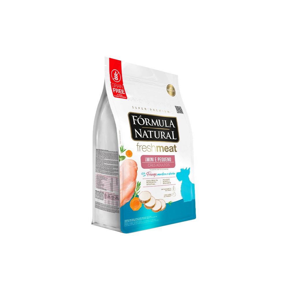 Ração Fórmula Natural Fresh Meat para Cães Adultos de Porte Mini e