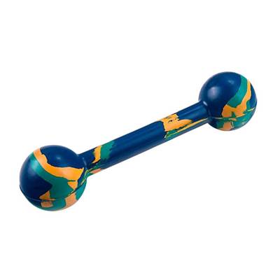 Brinquedo LCM Halteres de Borracha para Cães - Cores Sortidas U