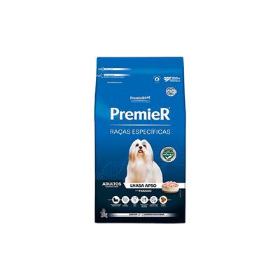 Ração Premier Raças Específicas Lhasa Apso para Cães Adultos sabor Frango 7,5kg