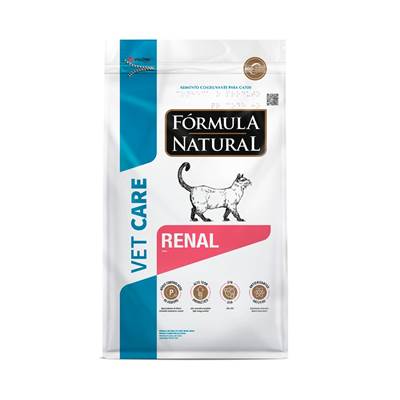 Ração Fórmula Natural Vet Care Renal para Gatos Adultos com Doença Renal Crônica 7kg