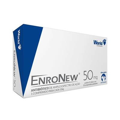Antibiótico EnroNew - 10 comprimidos 150mg