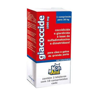 Giacoccide Individual 1000mg 20 comprimidos