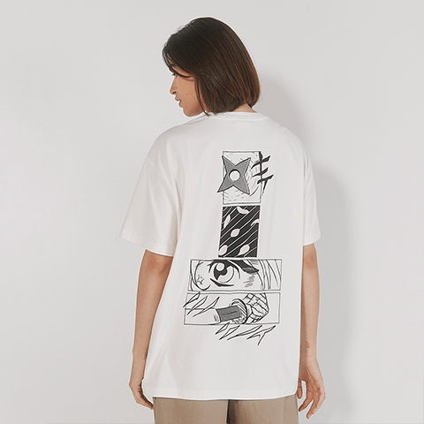 T-Shirt Wide Cerejeira Branco | Zee.Dog
