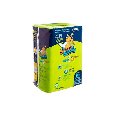Tapete Higiênico Super Secão Max Citrus Slim para Cães 30 unidades