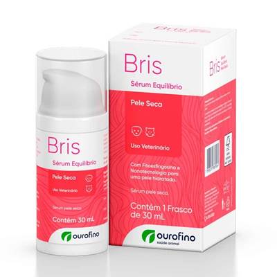 Bris Sérum Equilíbrio Pele Seca para Cães e Gatos 30ml