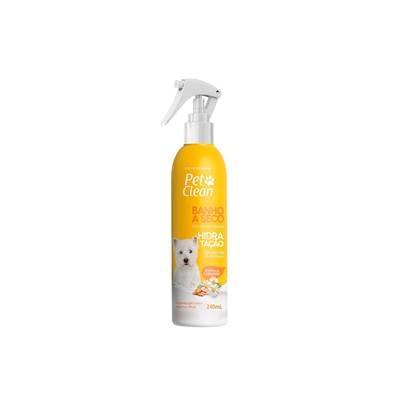 Banho a Seco Pet Clean Hidratação Camomila e Amêndoas 240ml