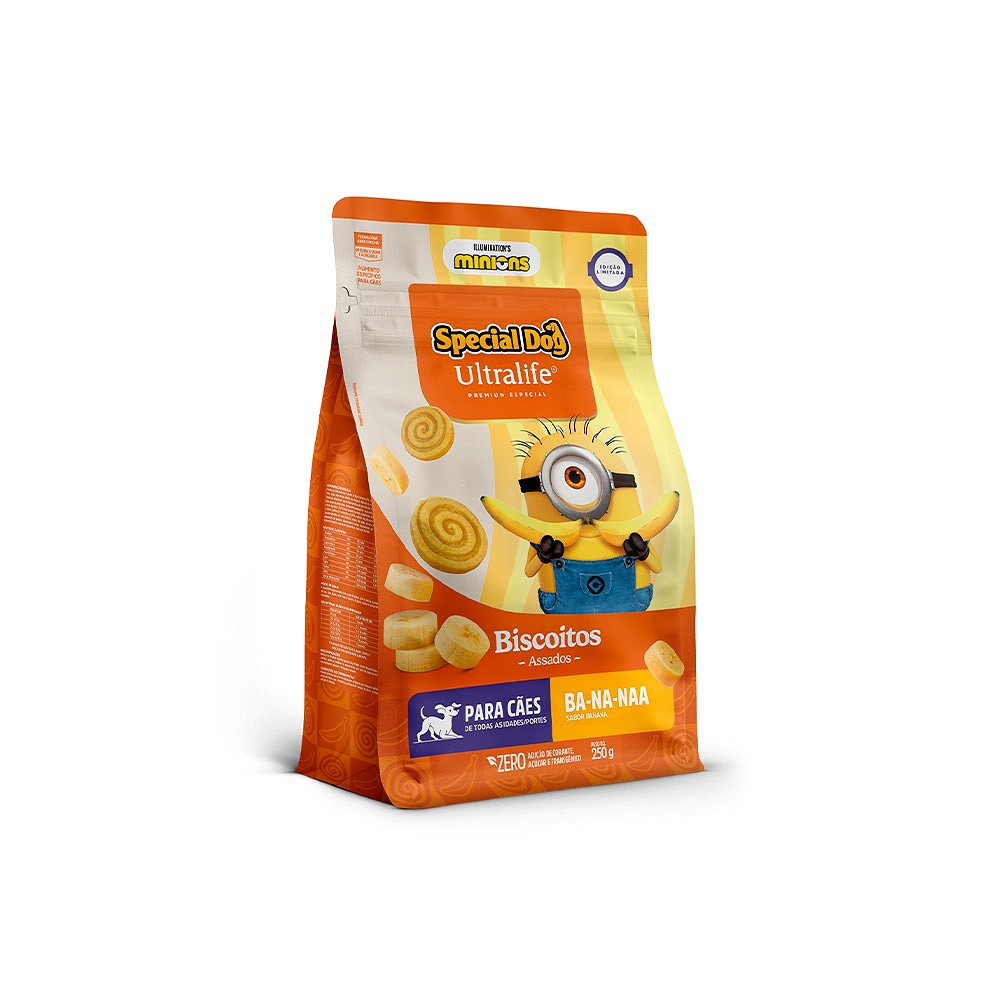 Biscoito Special Dog Ultralife Edição Limitada Banana para Cães