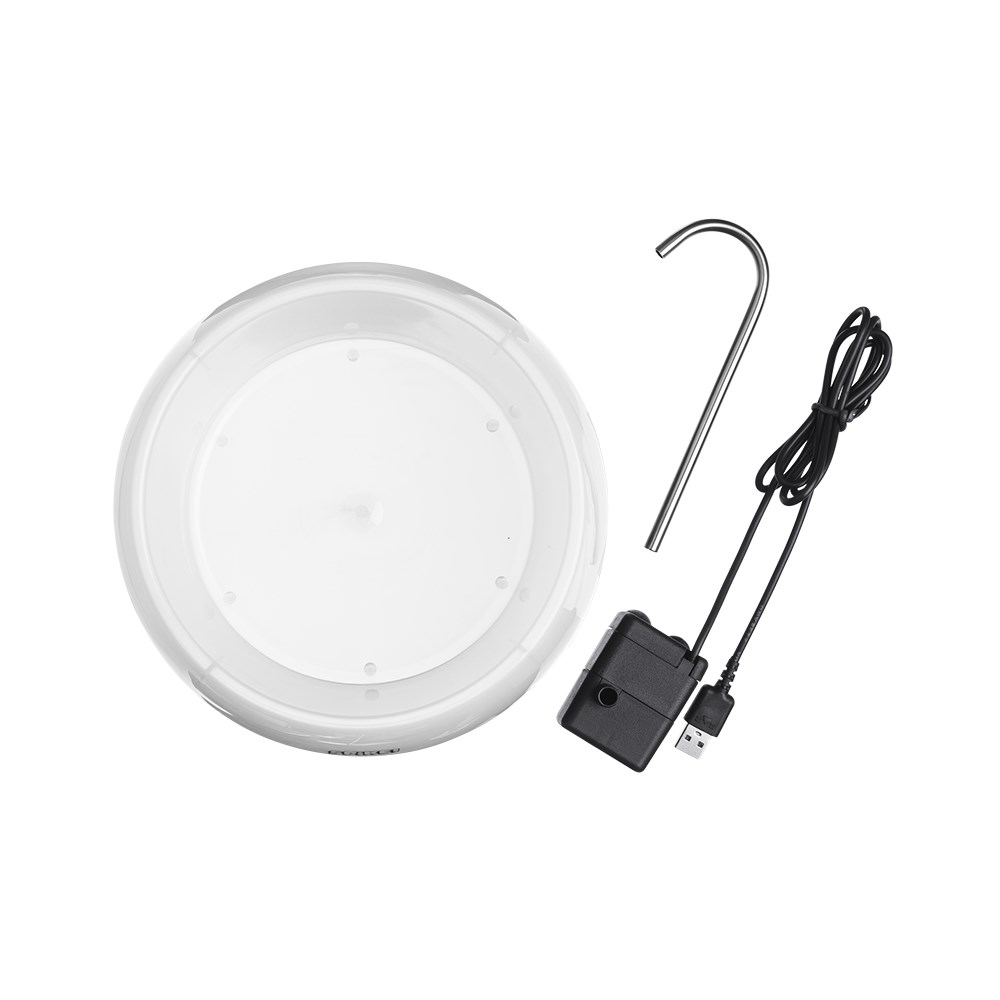 Bebedouro Fonte Spike Branco para Cães e Gatos