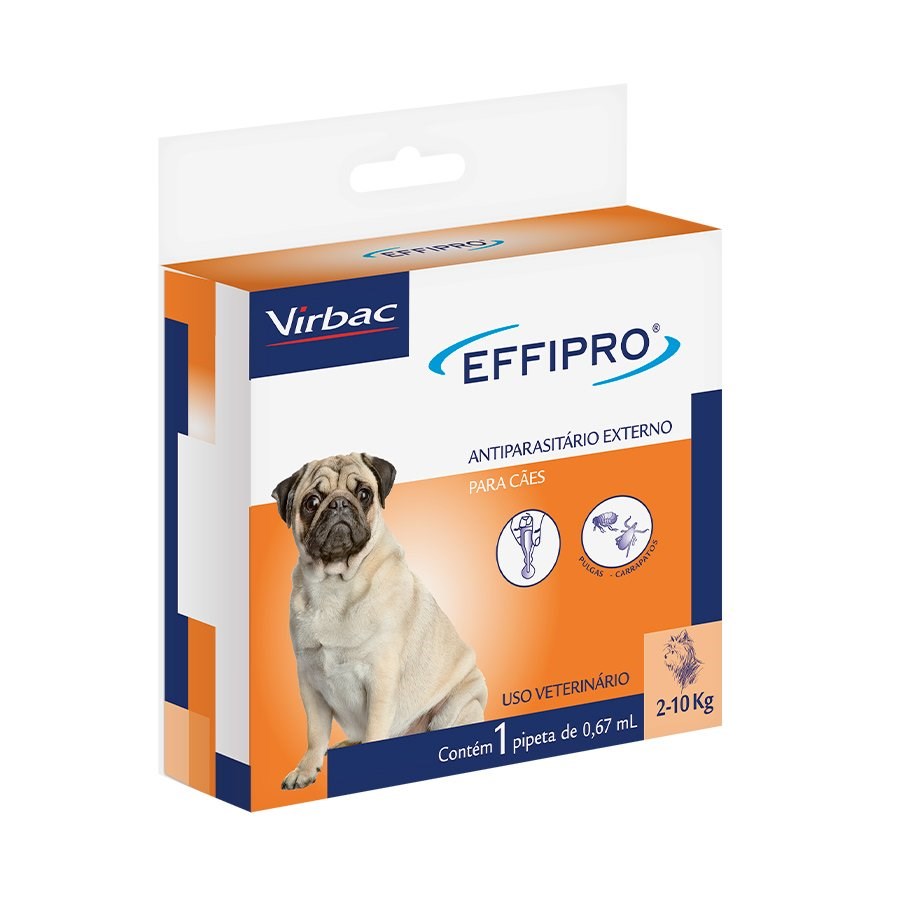 Antiparasitário Effipro para Cães até 10kg