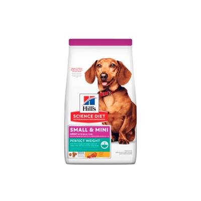 Ração Hill's Science Diet Peso Perfeito Pequenos e Mini para Cães Adultos sabor Frango 1.91kg