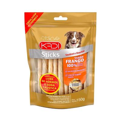 Snack Kadi Sticks Frango para Cães 150g