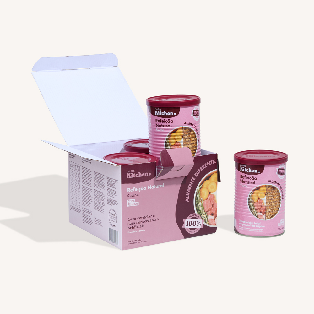 Cães Filhotes Refeição Natural - Carne | Imagem 6