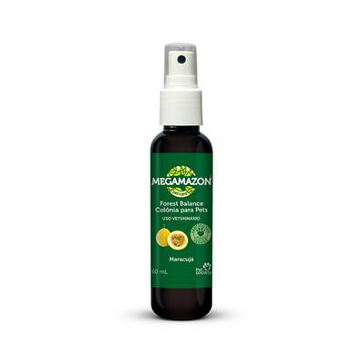 Body Splash Megamazon Forest Balance Maracujá para Cães e Gatos 60ml