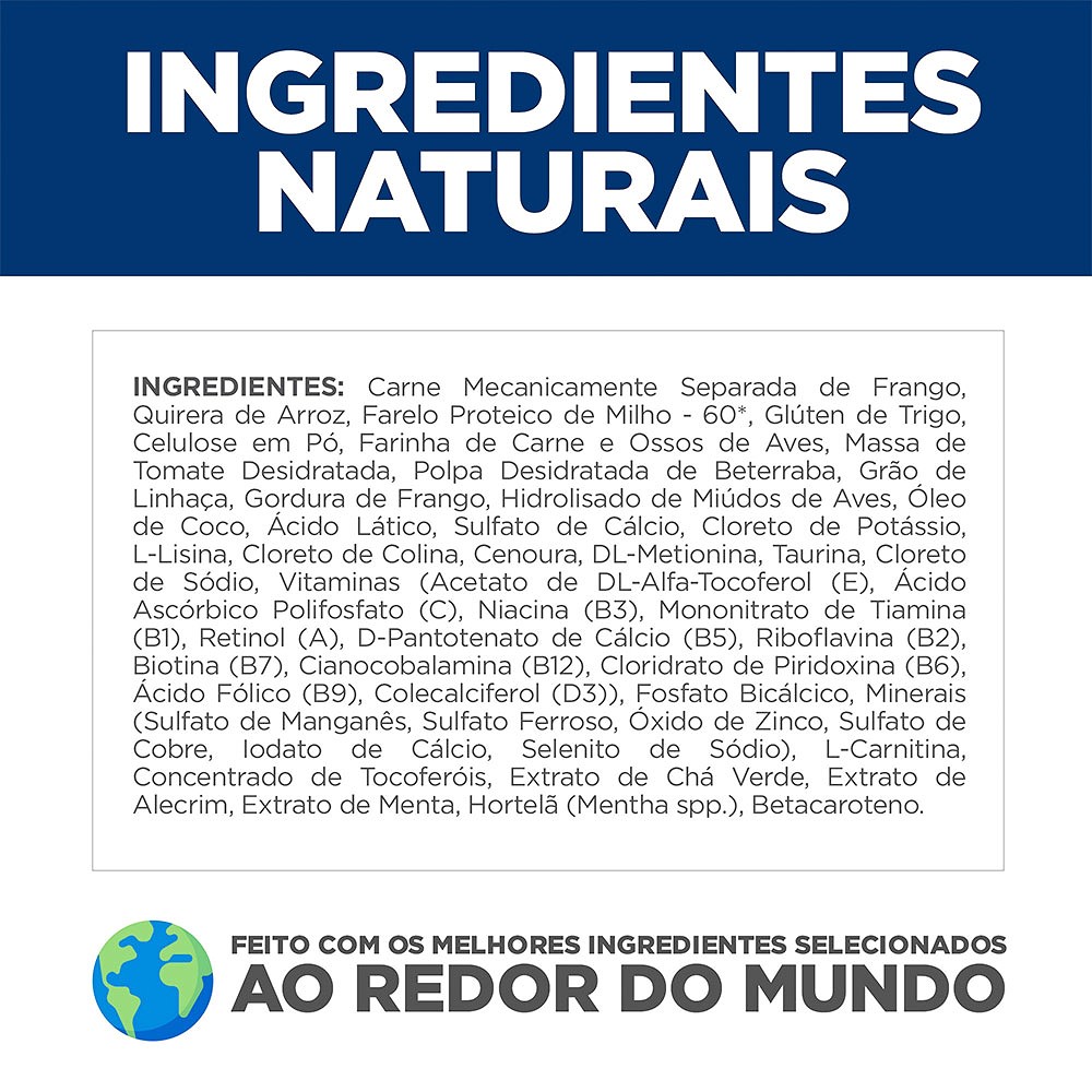 Ração Hill's Science Diet Peso Perfeito para Gatos Adultos Sabor Frango