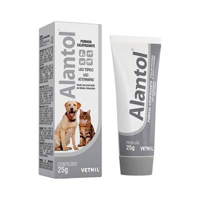 Pomada Cicatrizante Vetnil Alantol 25g