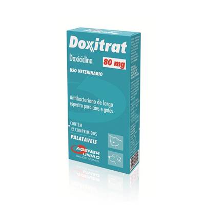 Doxitrat 80mg - Antibacteriano de Largo Espectro 24 comprimidos