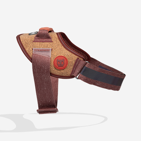 Peitoral para Cachorros FlyHarness Naturals Cocoa | Zee.Dog