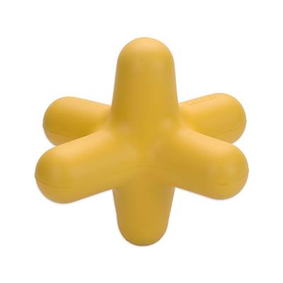 Brinquedo Lump Asterisco Amarelo para Cães M