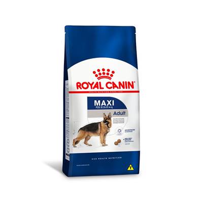 Ração Royal Canin Maxi Adult para Cães Adultos de Porte Grande a partir de 15 Meses de Idade 15kg