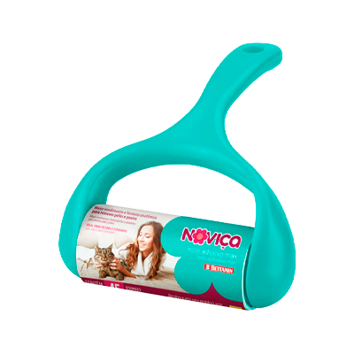 Escova Noviça Com Rolo Adesivo Max 45 folhas