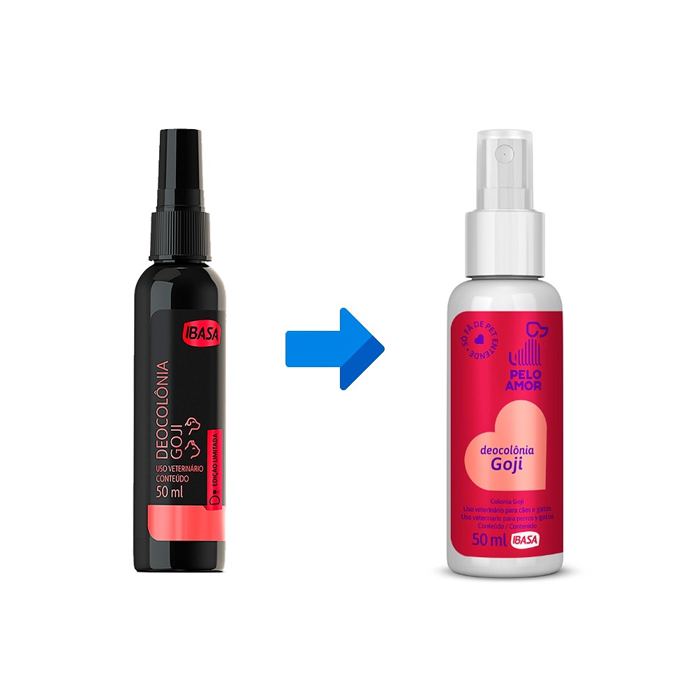 Deocolônia Ibasa Goji para Cães e Gatos