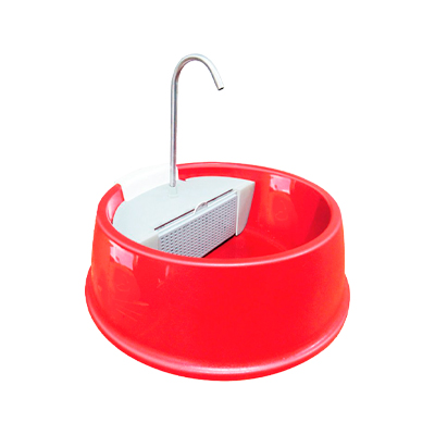 Fonte Furacão Pet Joy Vermelho para Cães e Gatos Bivolt 1,5L