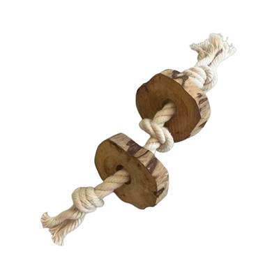 Brinquedo Amicus Corda Wood Brinquedo Sustentavel para Cães P
