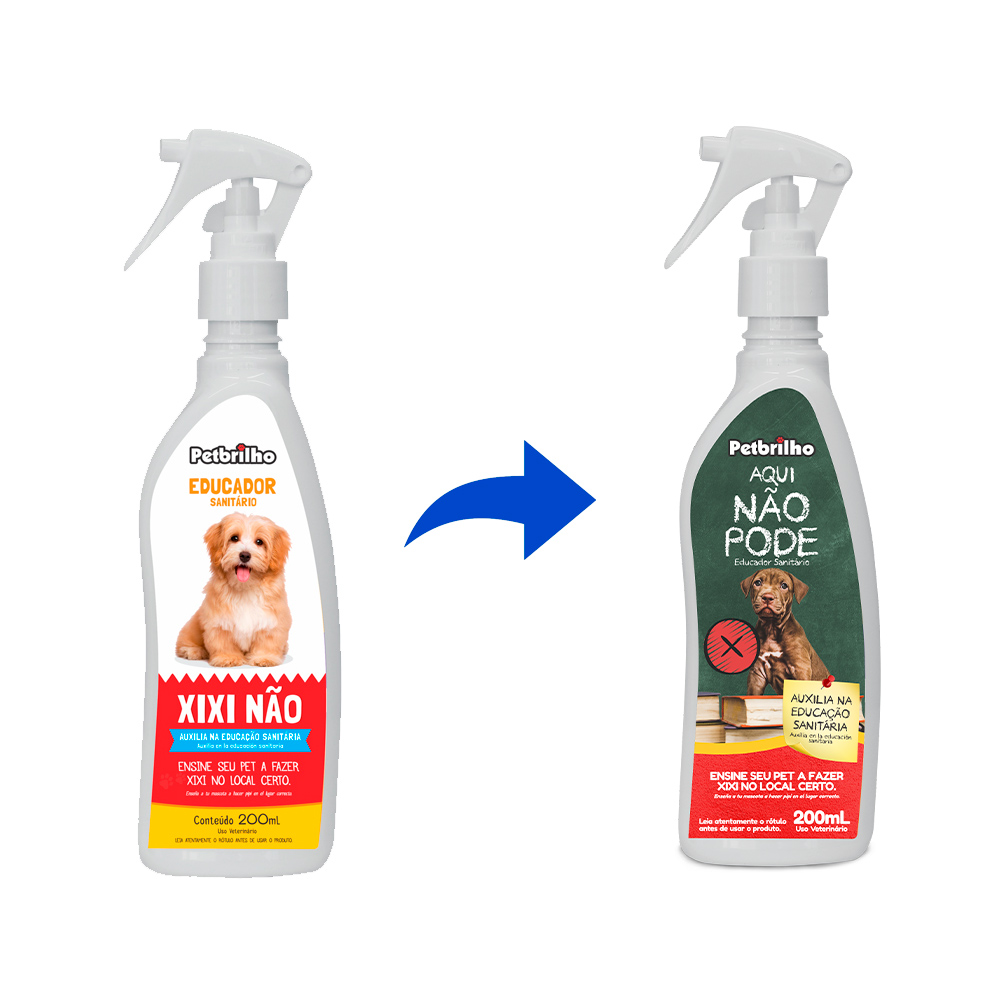Educador Sanitário Petbrilho Xixi Não