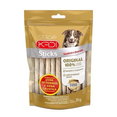 Osso Kadi para Cães Sticks sabor Natural 70g