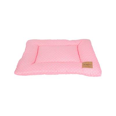 Colchonete Bonito pra Cachorro Estampado Coração Rosa para Cães e Gatos GG