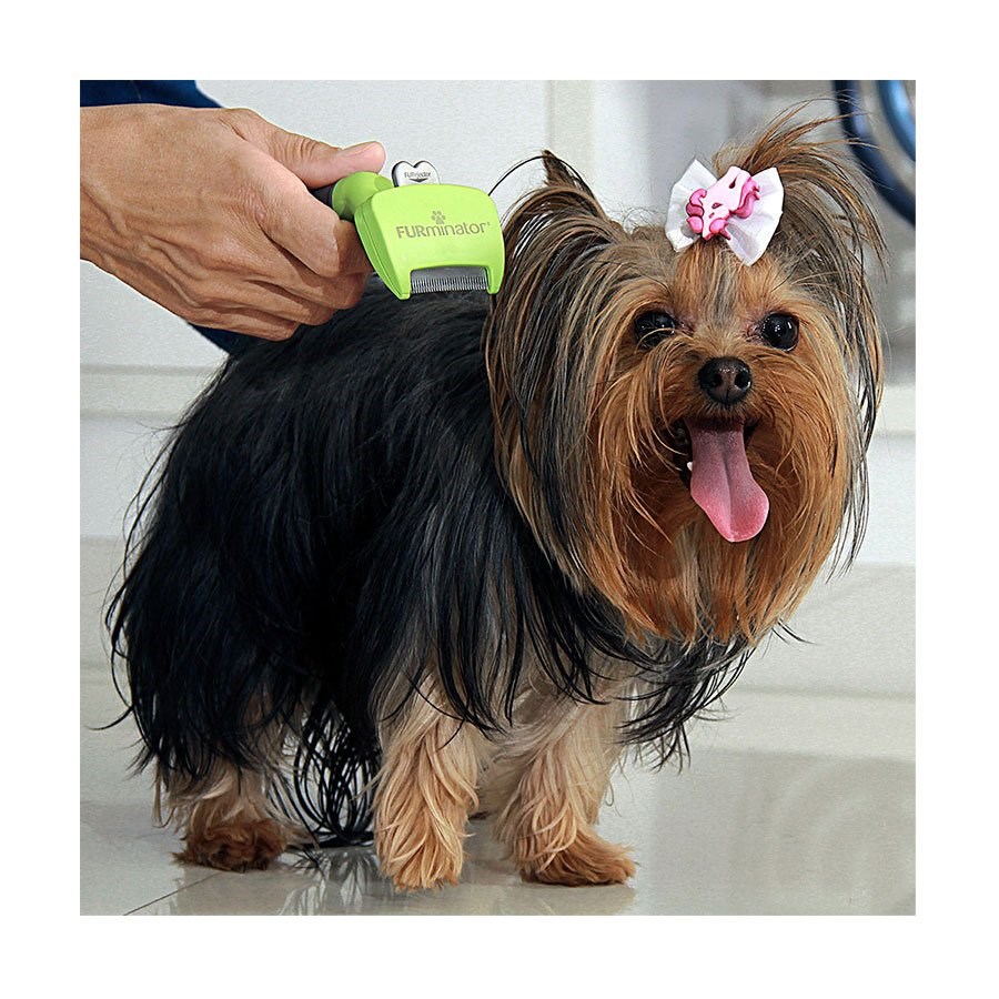 Escova New Furminator P para Cães de Pelo Longo