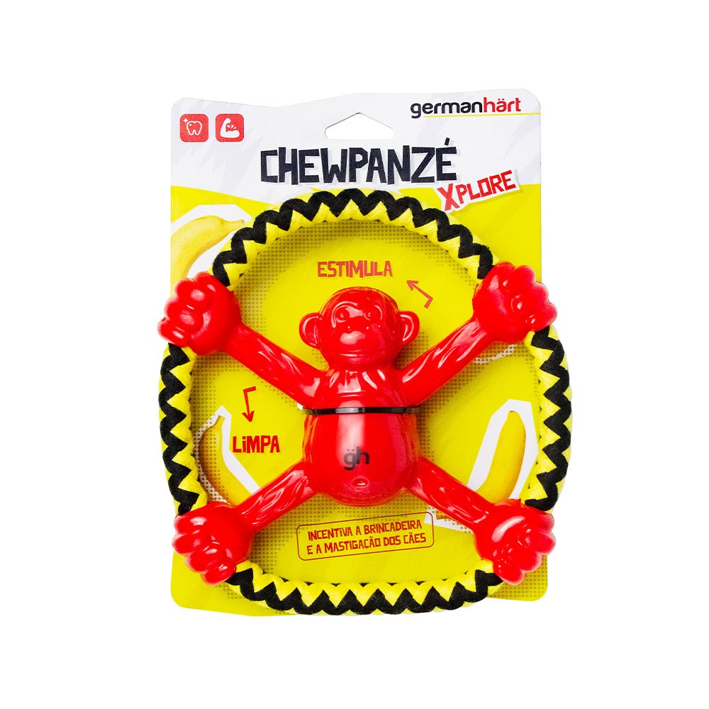 Brinquedo Germanhart Xplore Chewpanzé para Cães