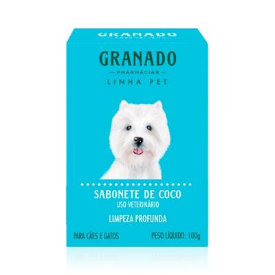 Sabonete de Coco Granado para Cães e Gatos 100g