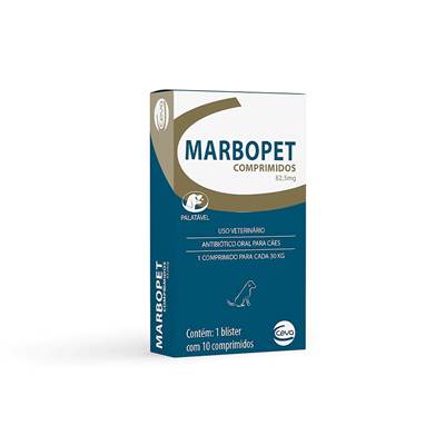 Marbopet 82,5mg 10 comprimidos