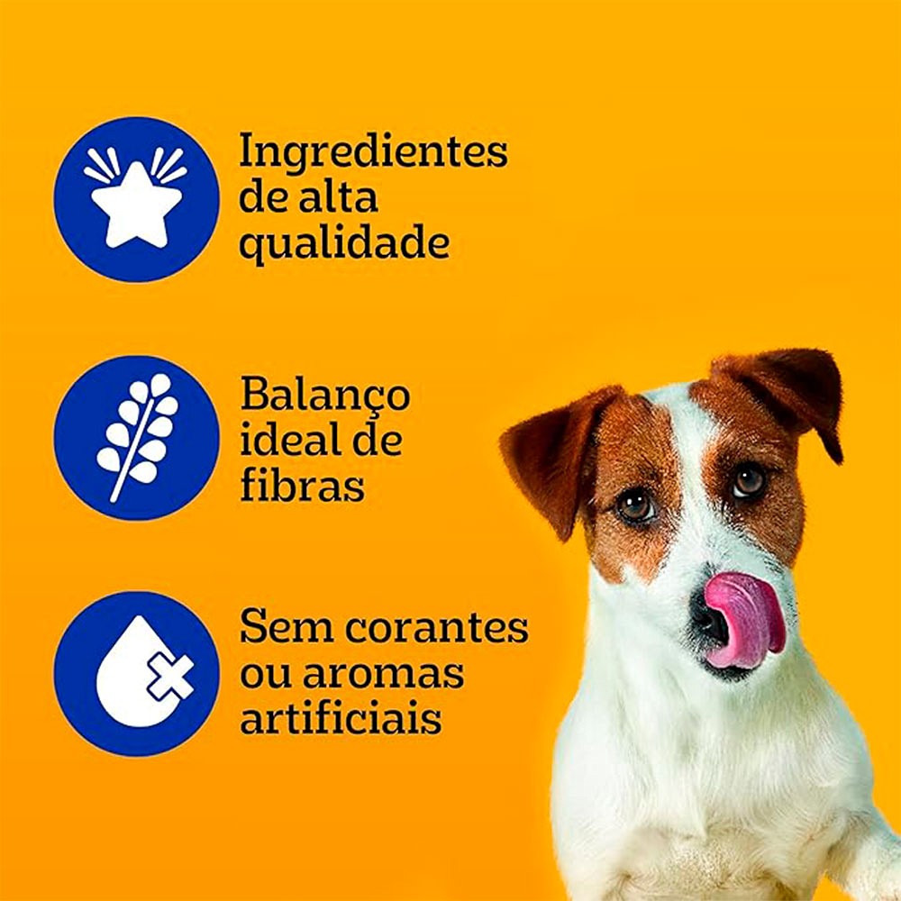 Ração Úmida Pedigree Sachê Carne ao Molho para Cães Adultos - Leve 12 e Pague 10