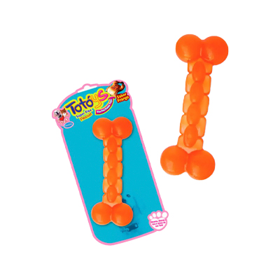 Brinquedo Chalesco Totóys Osso Flex Sabor Frango para Cães U