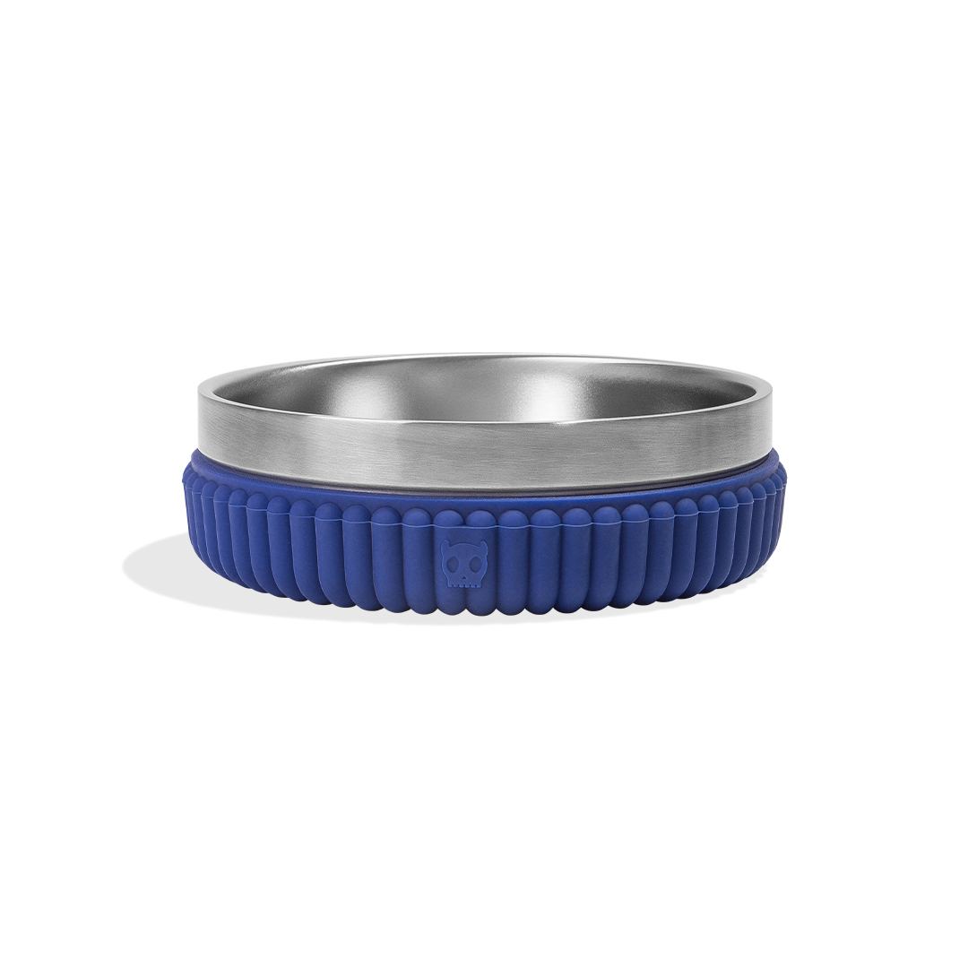 Comedouro para Cachorros Tuff Bowl Stripes Blue