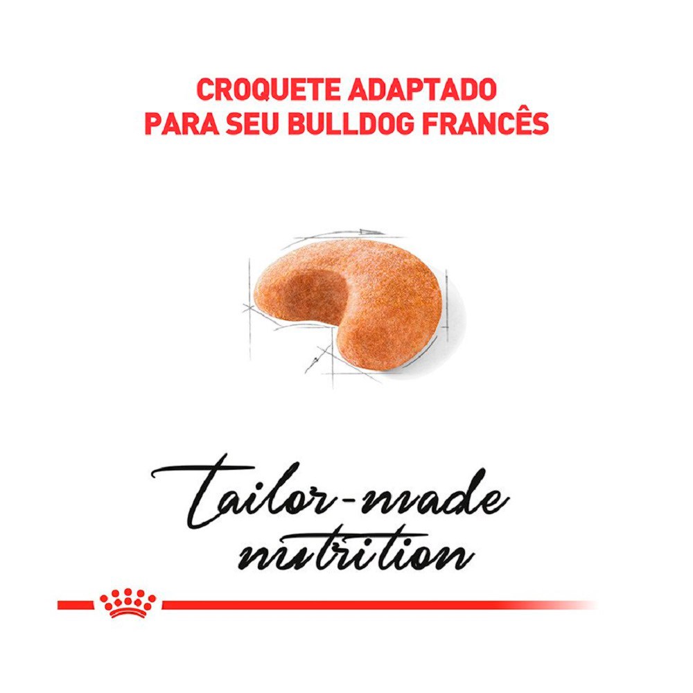 Ração Royal Canin para Cães Adultos da Raça Bulldog Francês