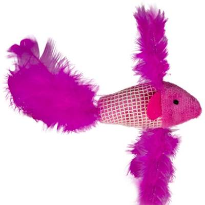 Brinquedo Pawise Peixe com Catnip para Gatos - Cores Sortidas U