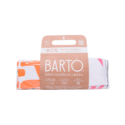 Tapete Higiênico Lavável Bartô Diário Canino B.Art Médio para Cães M
