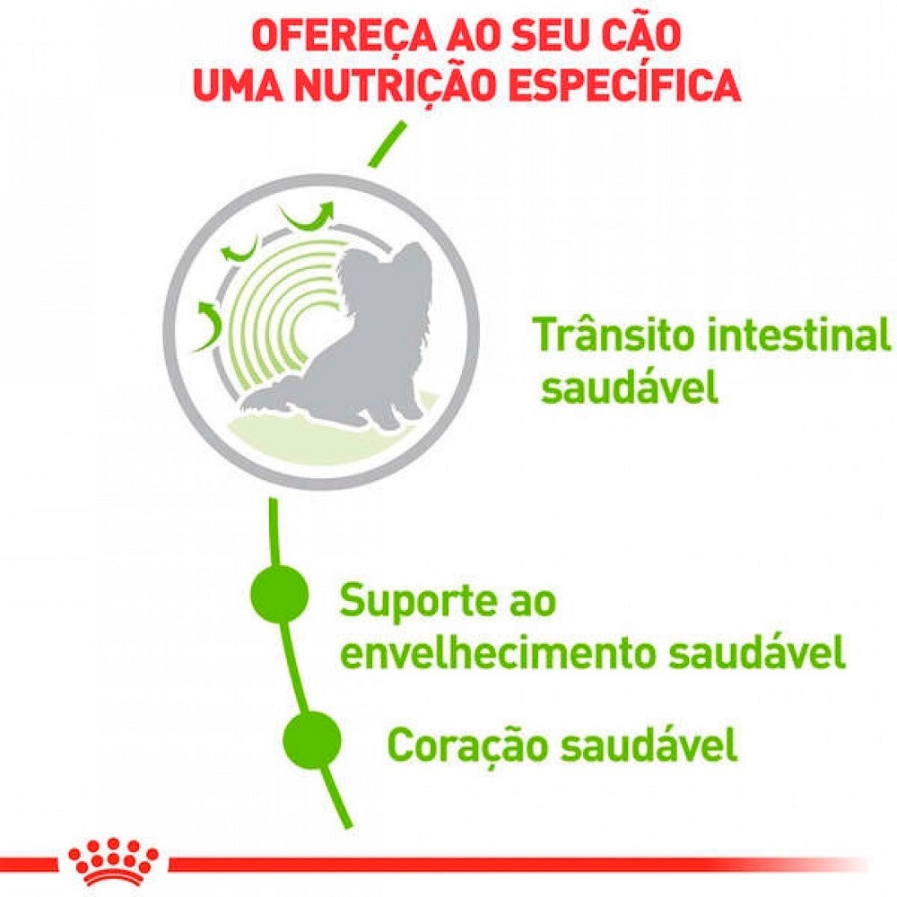 Ração Royal Canin X-Small Ageing +12 para Cães Idosos acima de 12 Anos de Porte Miniatura