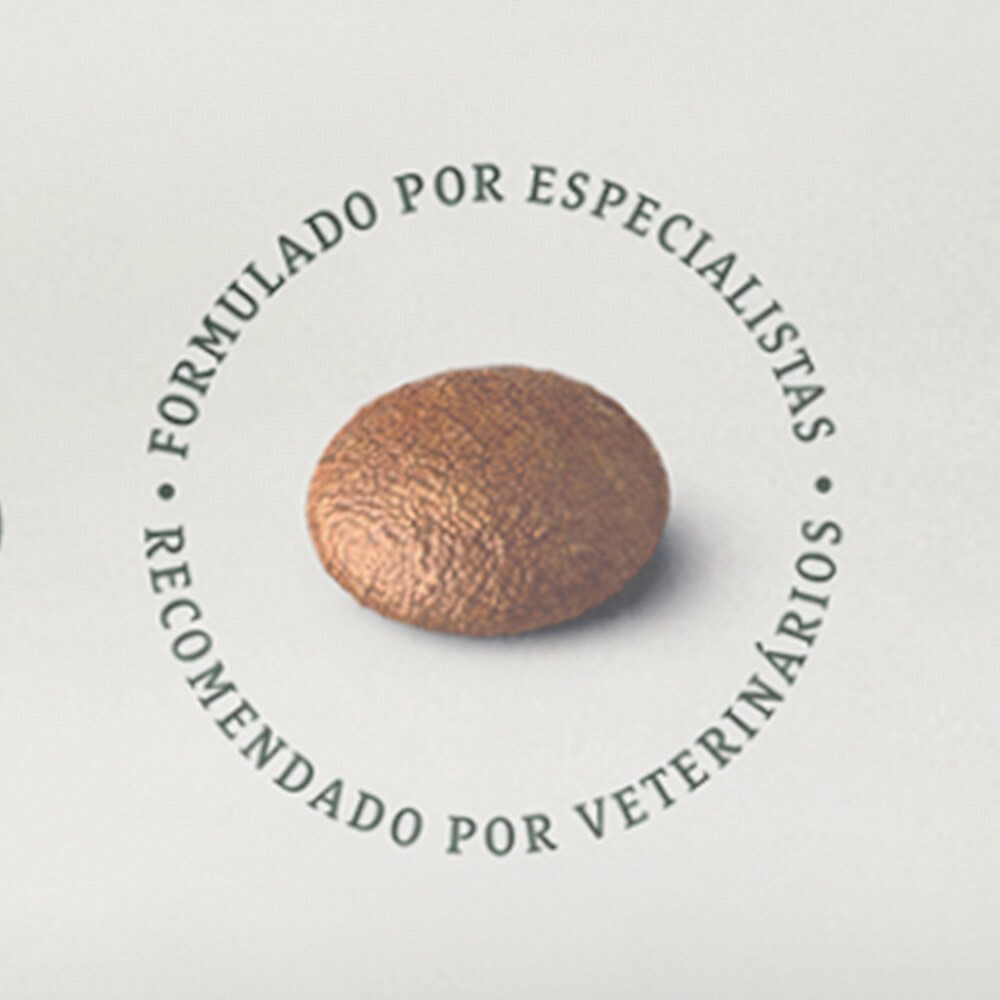 Ração Bionatural Sensitive para Cães Adultos de Raças Pequenas Sabor Peixe Branco, Coco, Blueberry e Ervilha