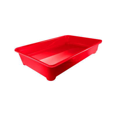 Banheira Pop Furacão Pet para Gatos Vermelha U