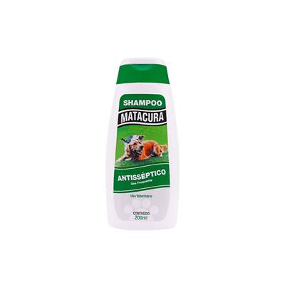 Shampoo Antisséptico Matacura para Cães e Gatos