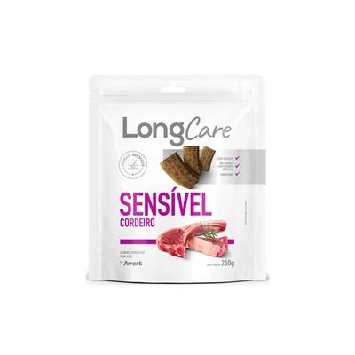 Snack LongCare Funcional Sensível para Cães Adultos sabor Cordeiro 250g