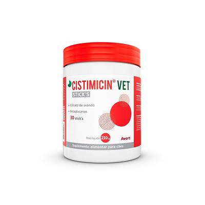 Suplemento Cistimicin Vet para Cães 30 Sticks