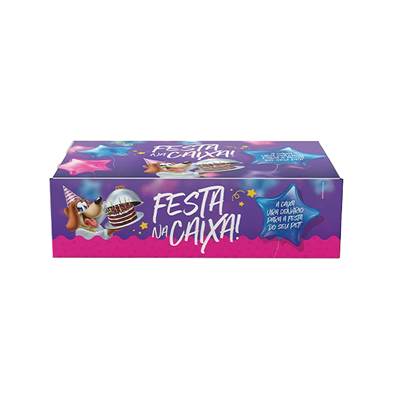 Kit de Snacks Festa na Caixa Petitos para Cães U