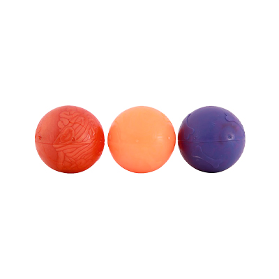 Brinquedo Art Injet Bola de Borracha Injetada Lisa para Cães - Cores Sortidas 4,3mm