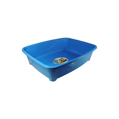 Bandeja Sanitária Furacão Pet Classic Azul para Gatos U